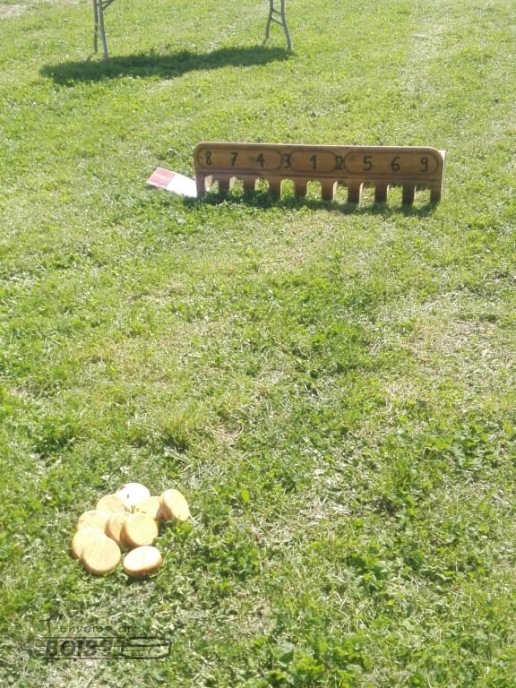 Le trou madame, un jeu en bois en location à Toulouse !